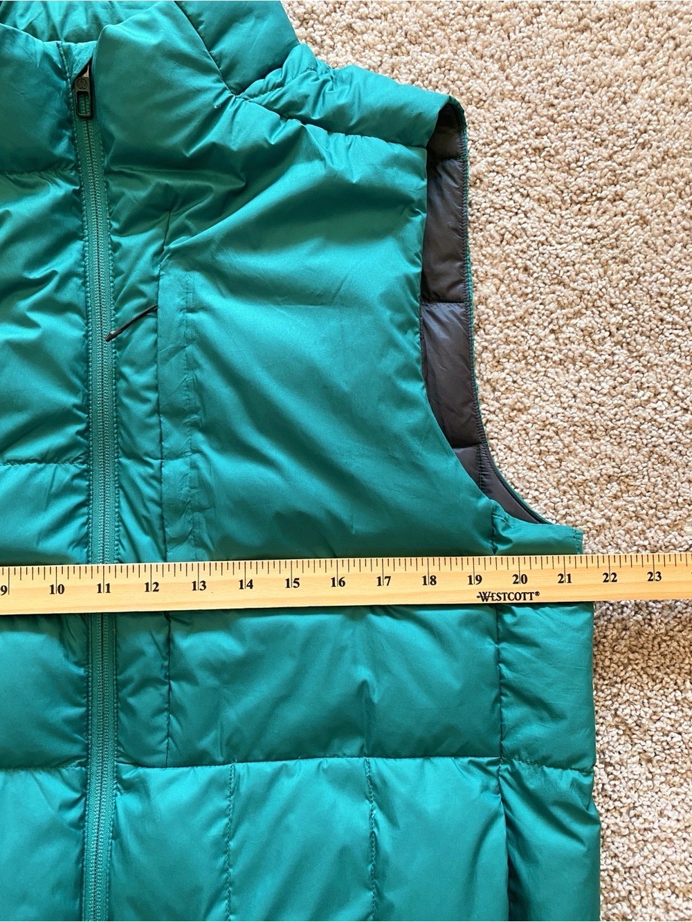 Lululemon Pack It Down Vest Green Sz XL - Picture 15 of 16